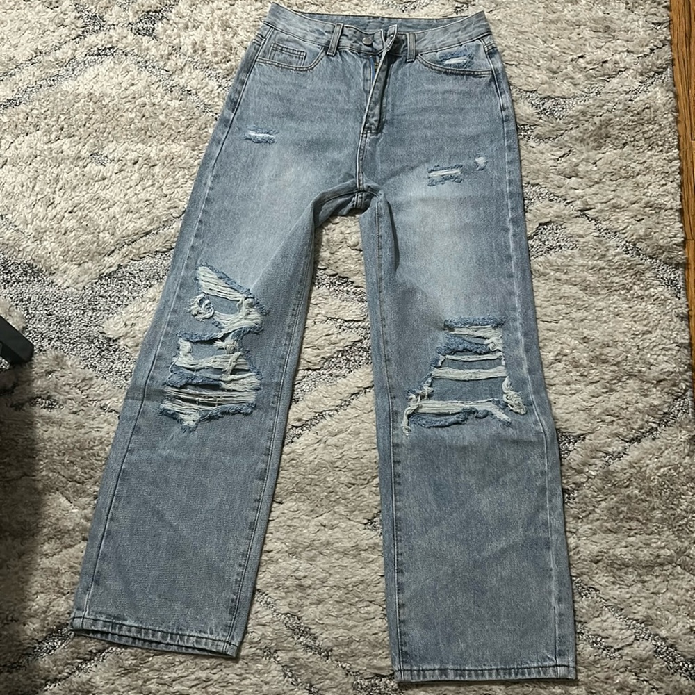 Jeans light washed , Medium/6